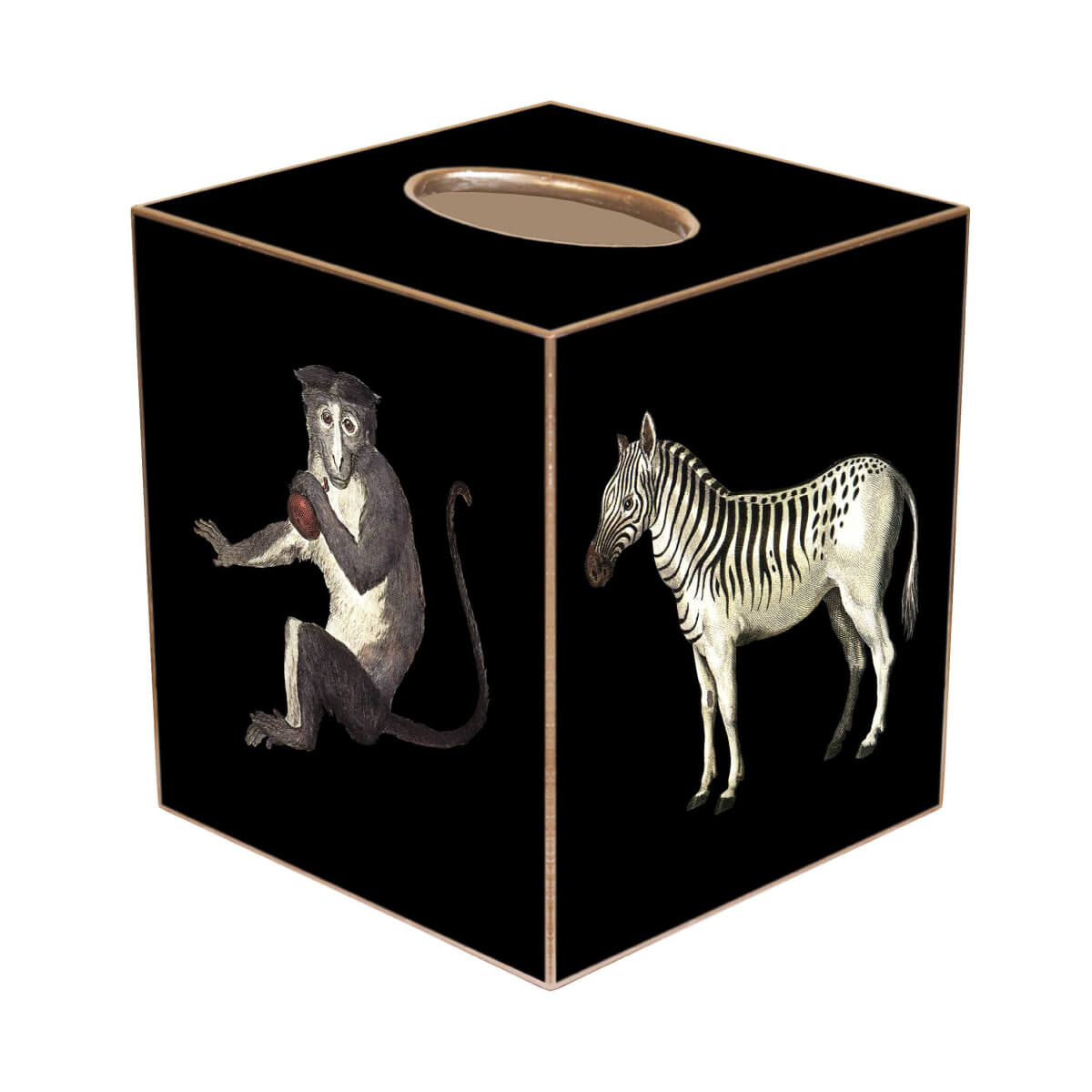 Vintage Safari Paper Mache Tissue Box Cover black | MILK MONEY milkmoney.co | Home decor online, Modern home decor, Luxury home furnishings, Best home decor, Home accessories for sale, Living room furniture sets, Kitchen decor ideas, Wall art for home, Bathroom accessories, Vintage home decor, Minimalist home decor