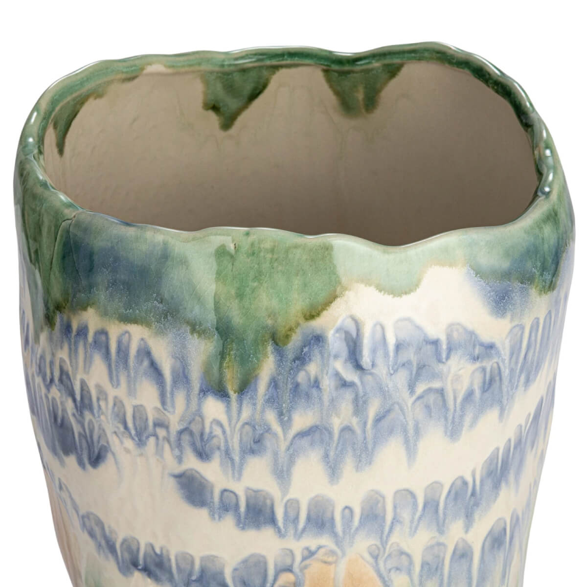 Watercolor Story Stoneware Vase