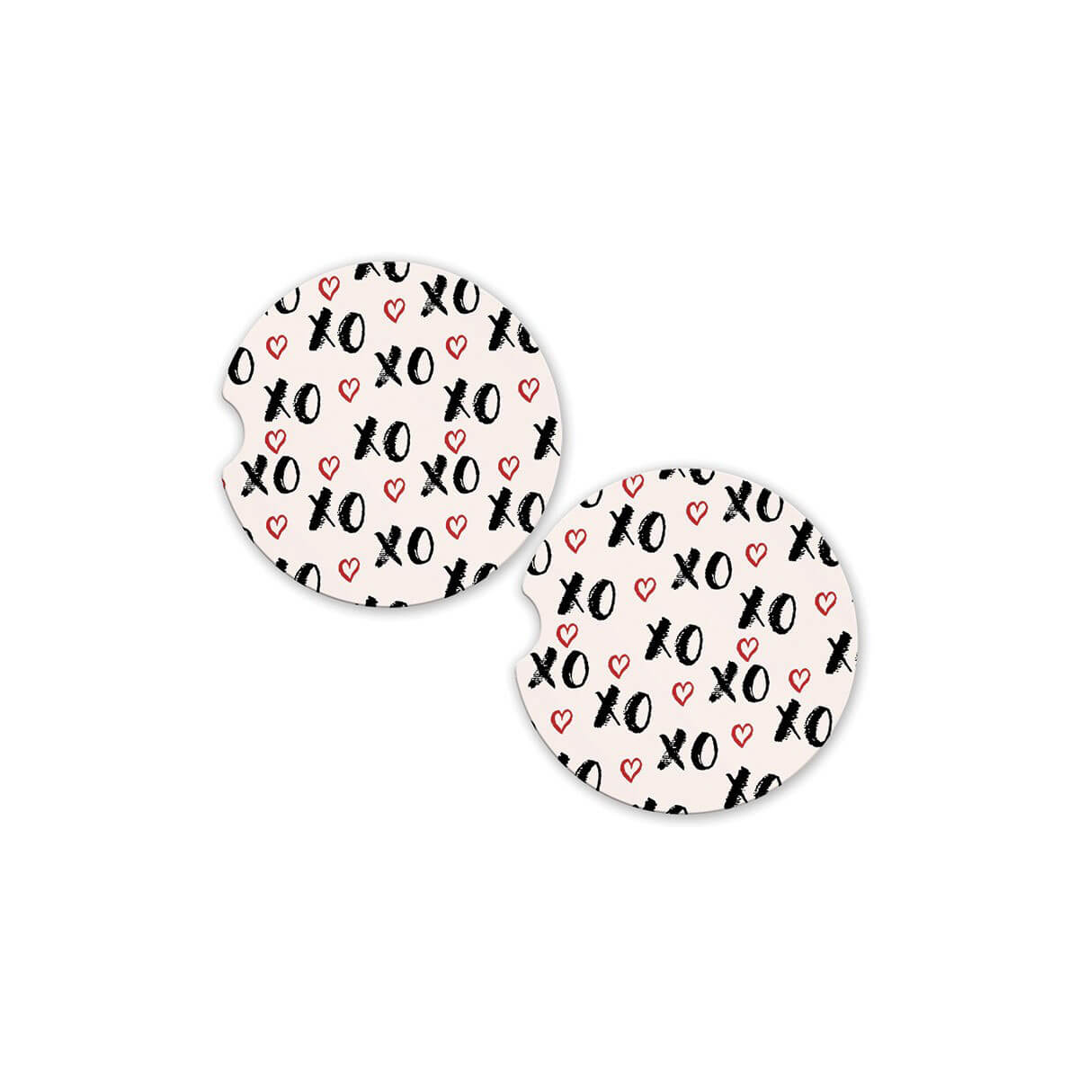 XOXO Car Coasters
