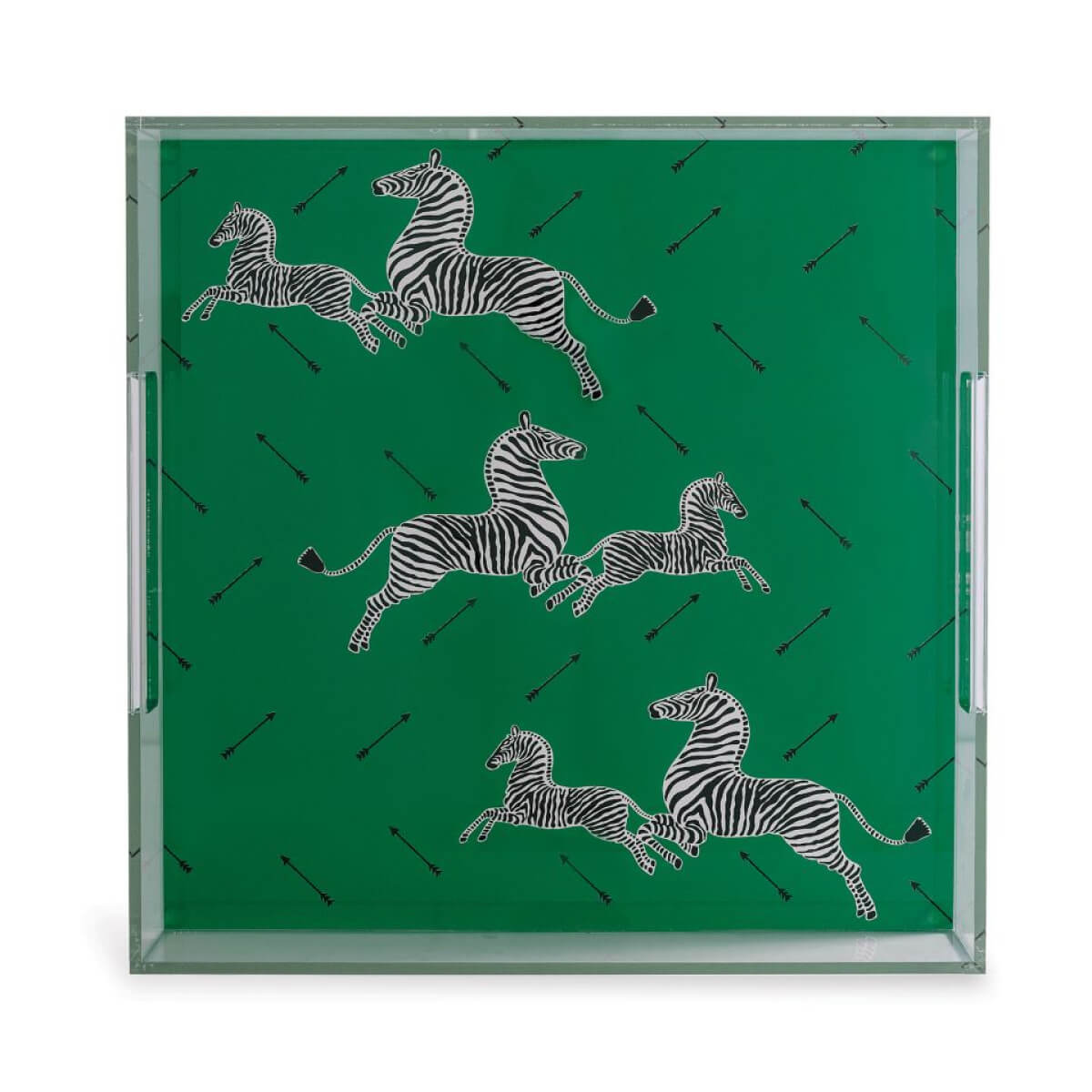 Scalamandré Zebra Lucite Tray green front | MILK MONEY milkmoney.co | Home decor online, Modern home decor, Luxury home furnishings, Best home decor, Home accessories for sale, Living room furniture sets, Kitchen decor ideas, Wall art for home, Bathroom accessories, Vintage home decor, Minimalist home decor