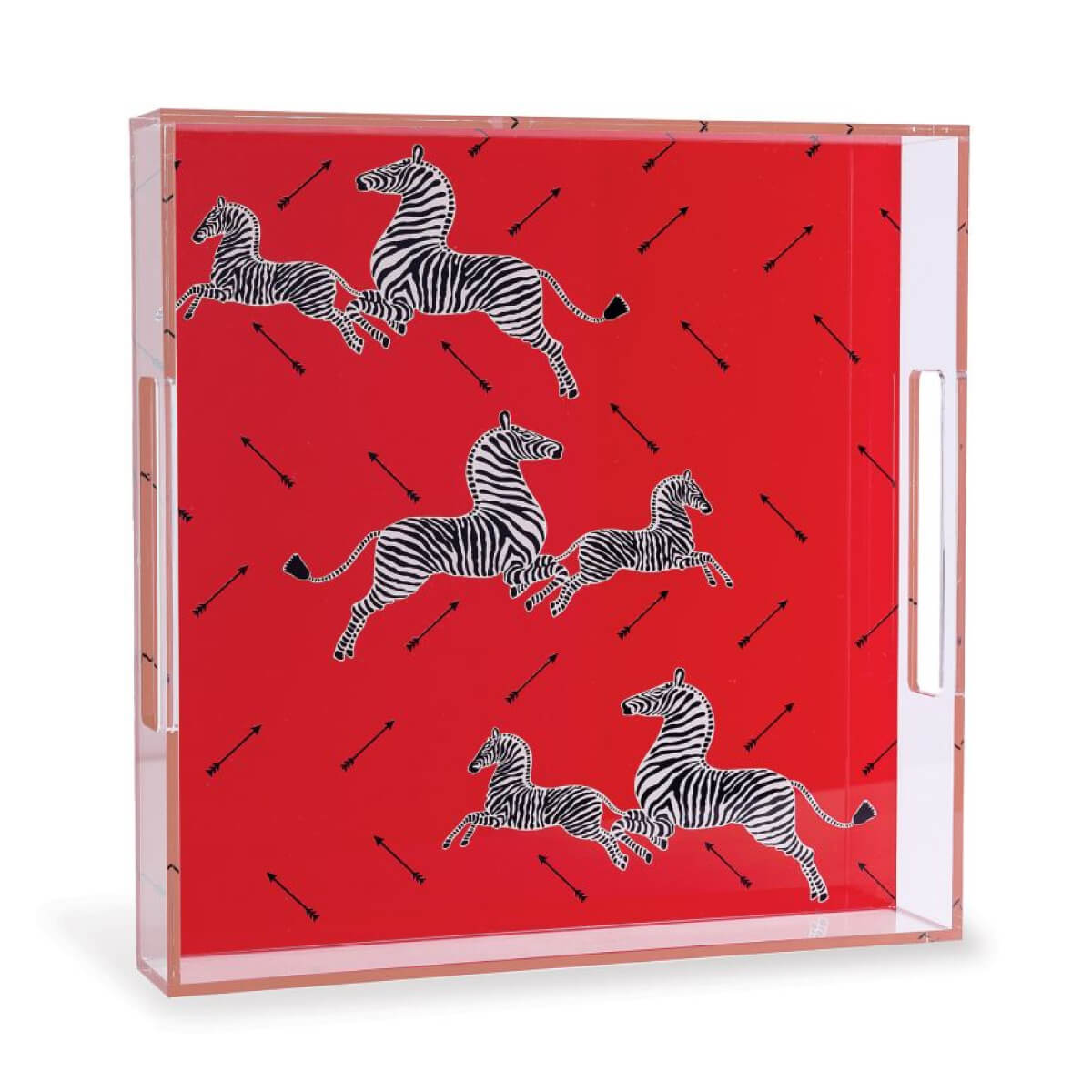 Scalamandré Zebra Lucite Tray red front | MILK MONEY milkmoney.co | Home decor online, Modern home decor, Luxury home furnishings, Best home decor, Home accessories for sale, Living room furniture sets, Kitchen decor ideas, Wall art for home, Bathroom accessories, Vintage home decor, Minimalist home decor