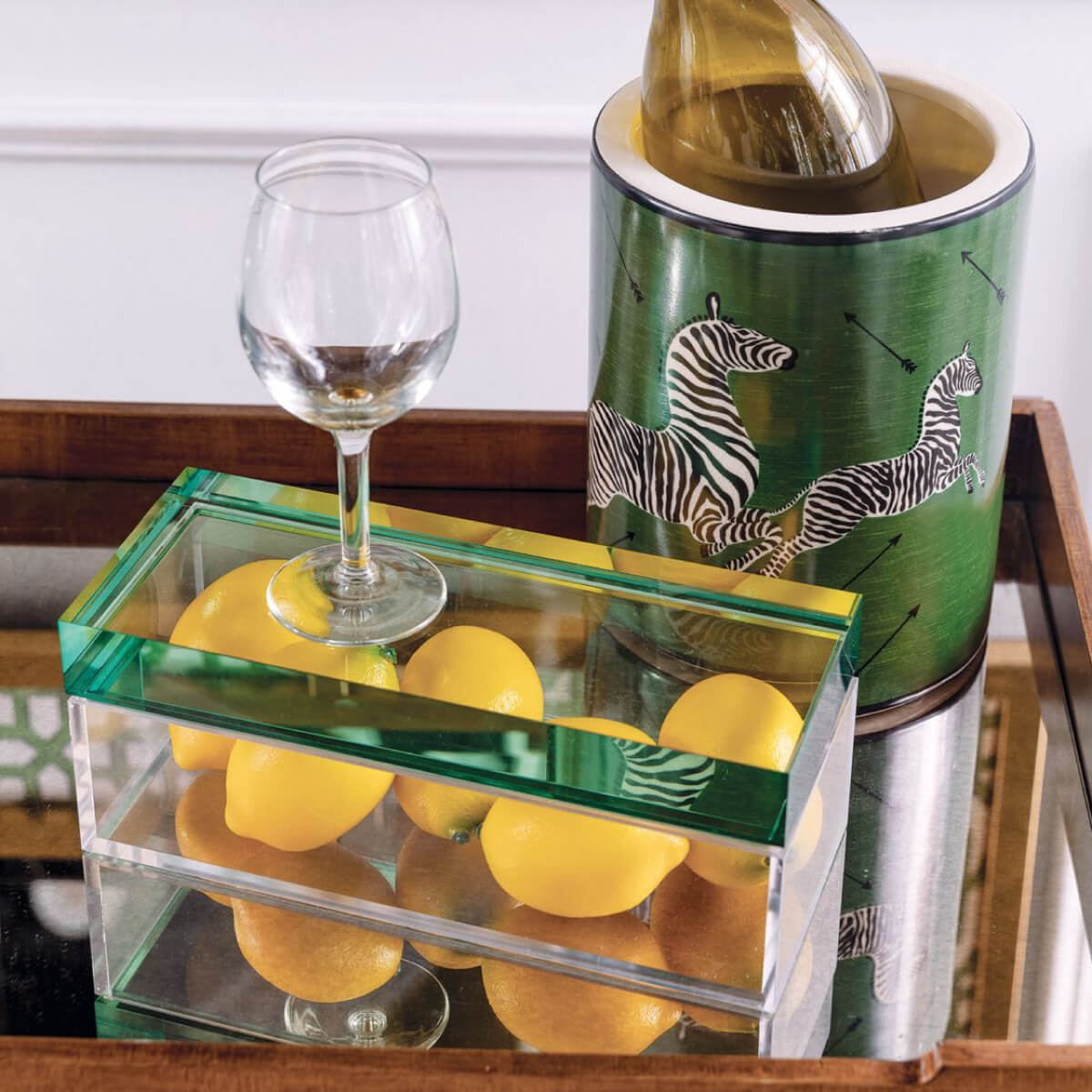 Scalamandré Zebra's Ice Bucket