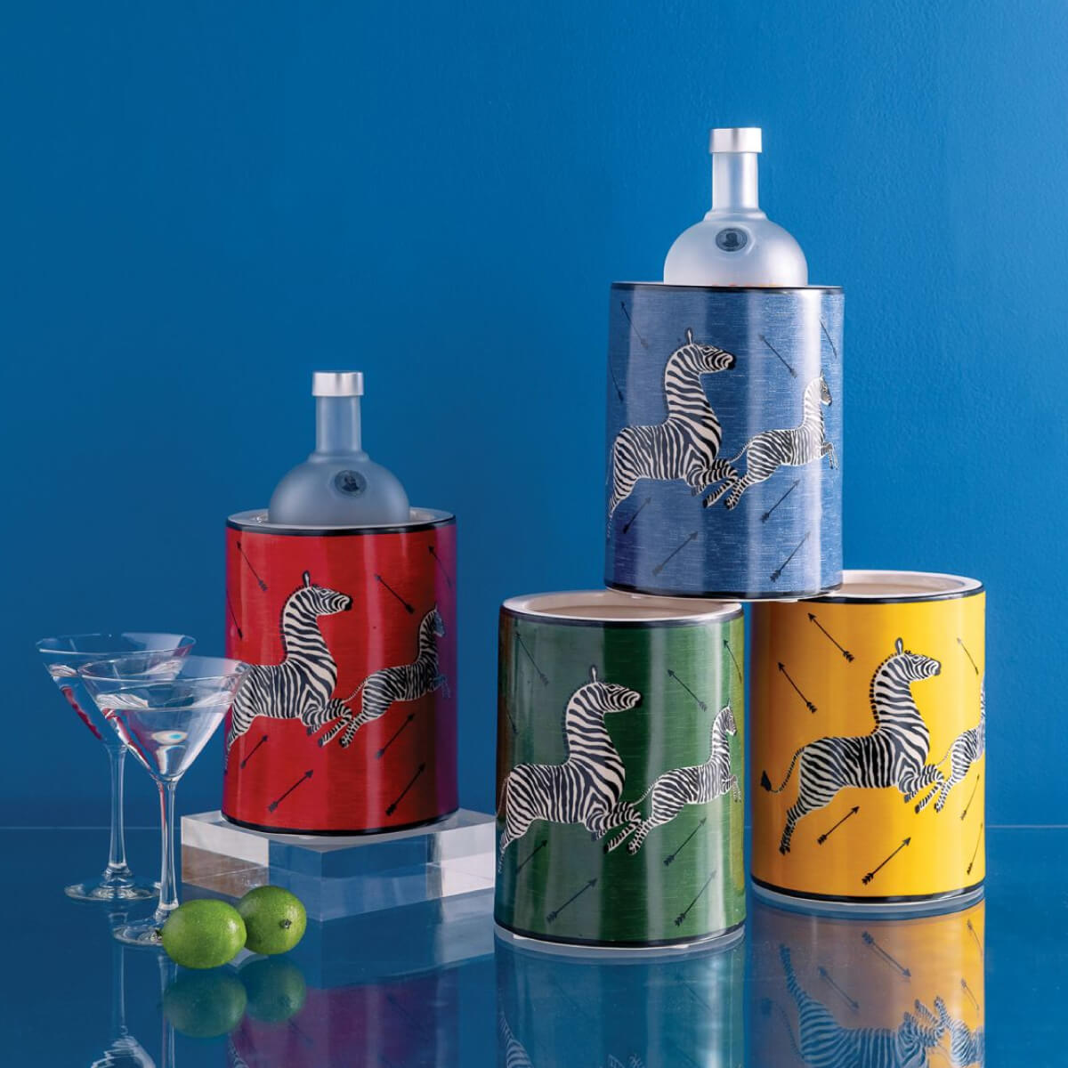 Scalamandré Zebra's Ice Bucket