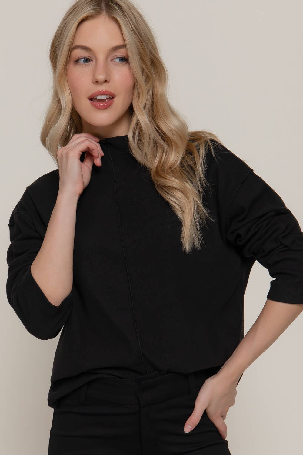 Overlocked Seam Top