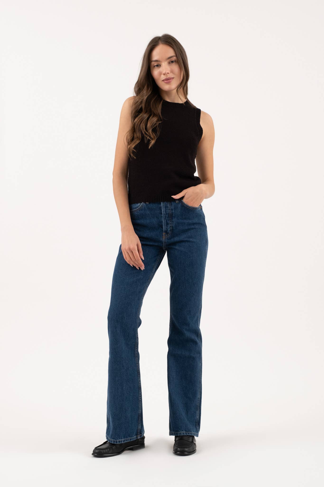 Knit Pullover Sweater Tank