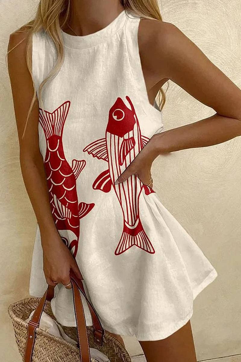 Red Sardine Dress