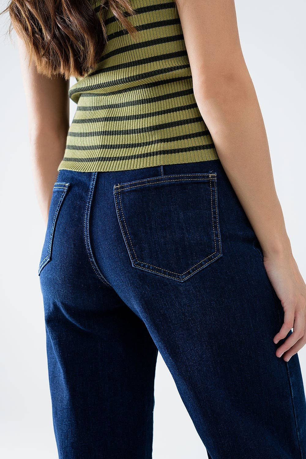 Marine Wide Leg Jeans