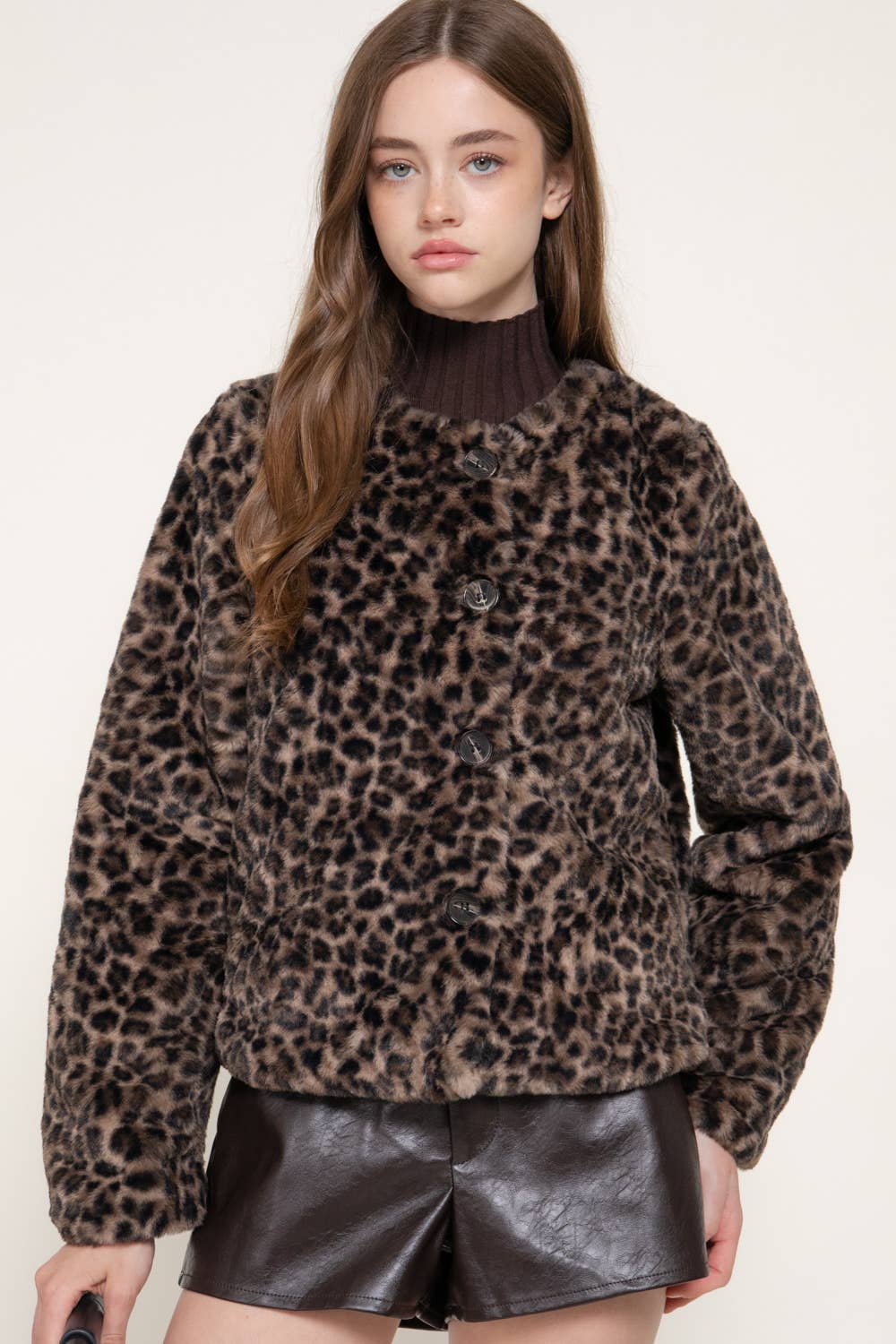 Leopard Print Jacket
