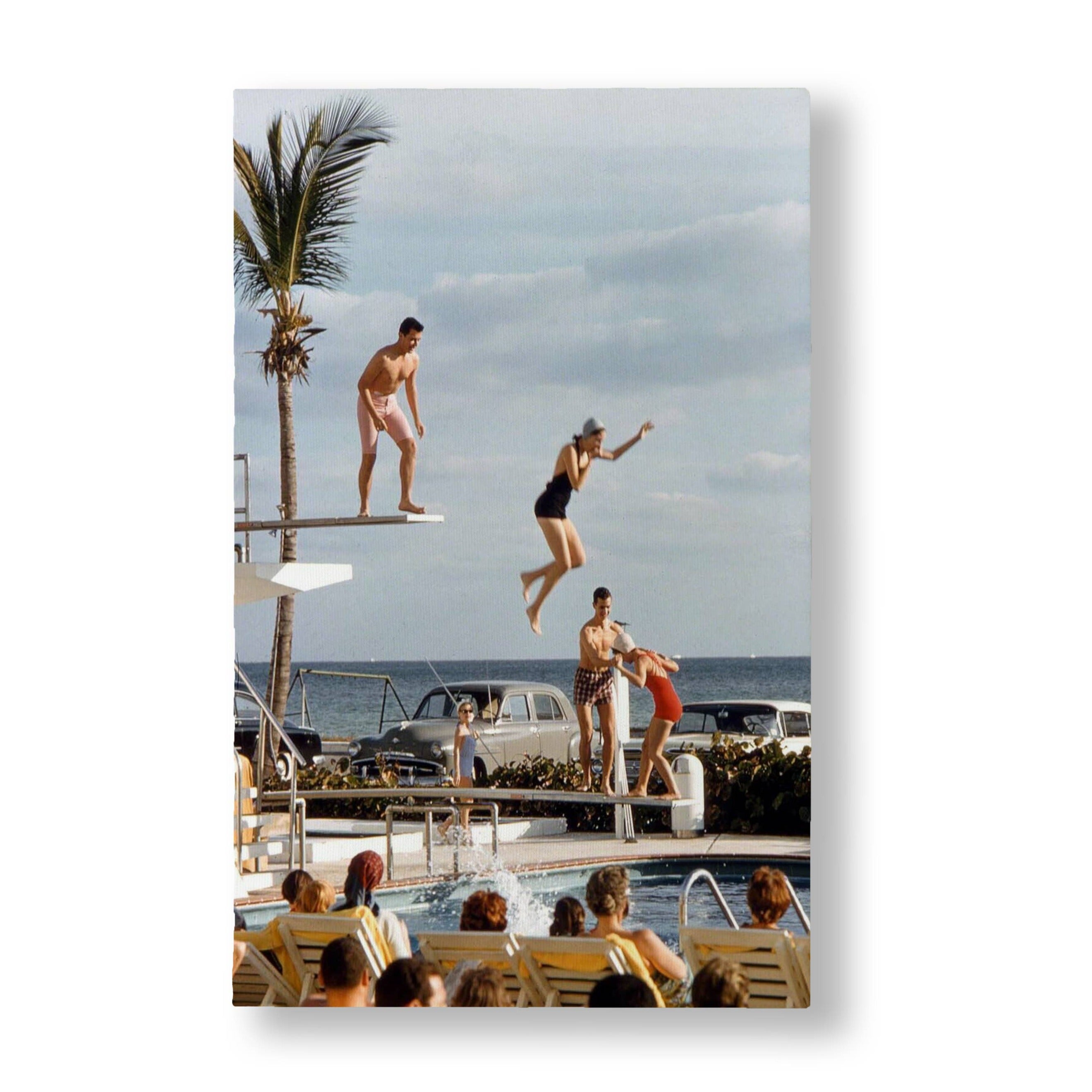 The Good Life Vacation Photo Canvas Wall Art front | MILK MONEY milkmoney.co | white elephant gift ideas, gift, mother's day gift ideas, white elephant gift, gift shops near me, cute home decor, cute wall art, dorm room art