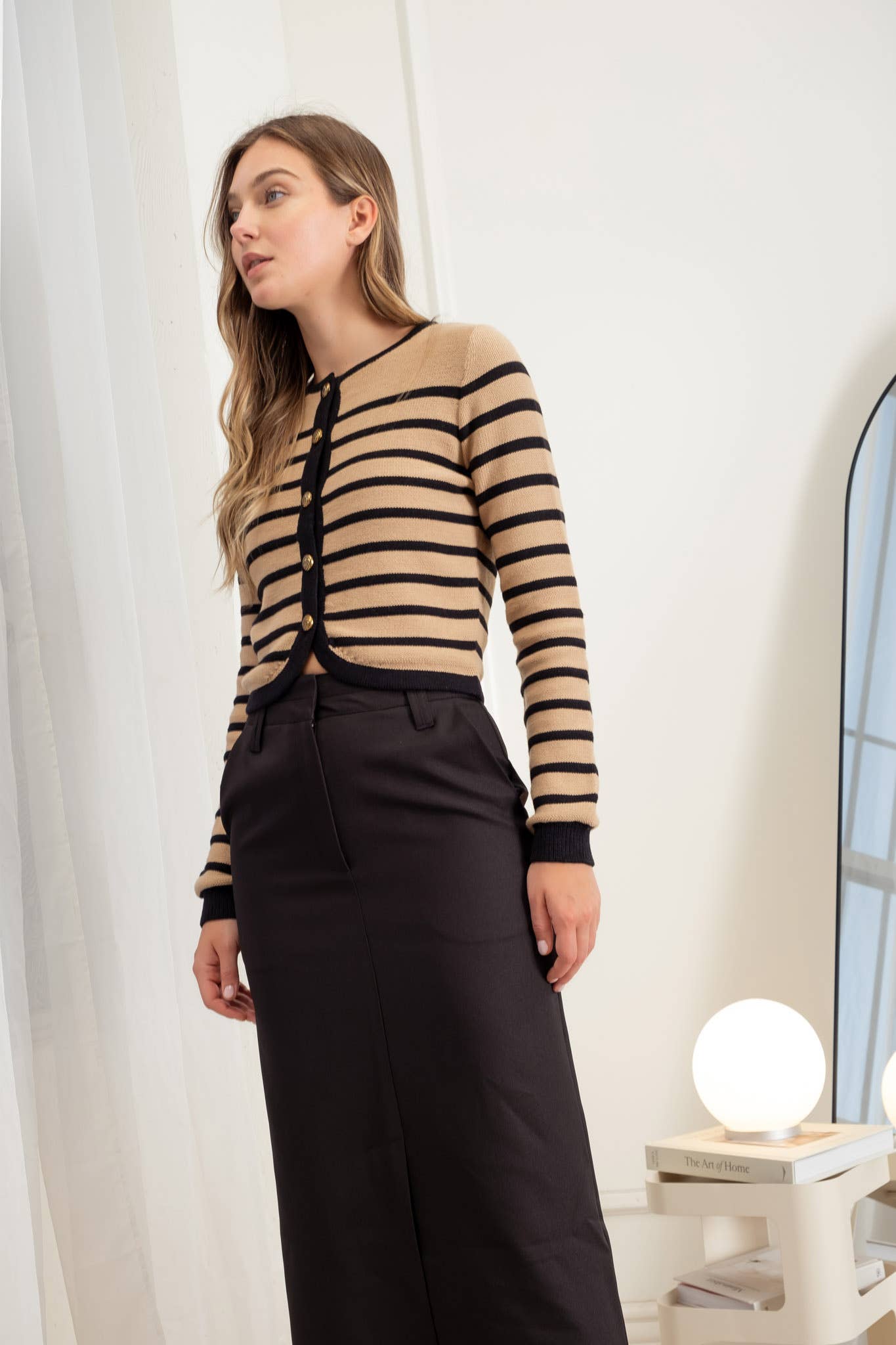 Mariner Front-Button Cardigan