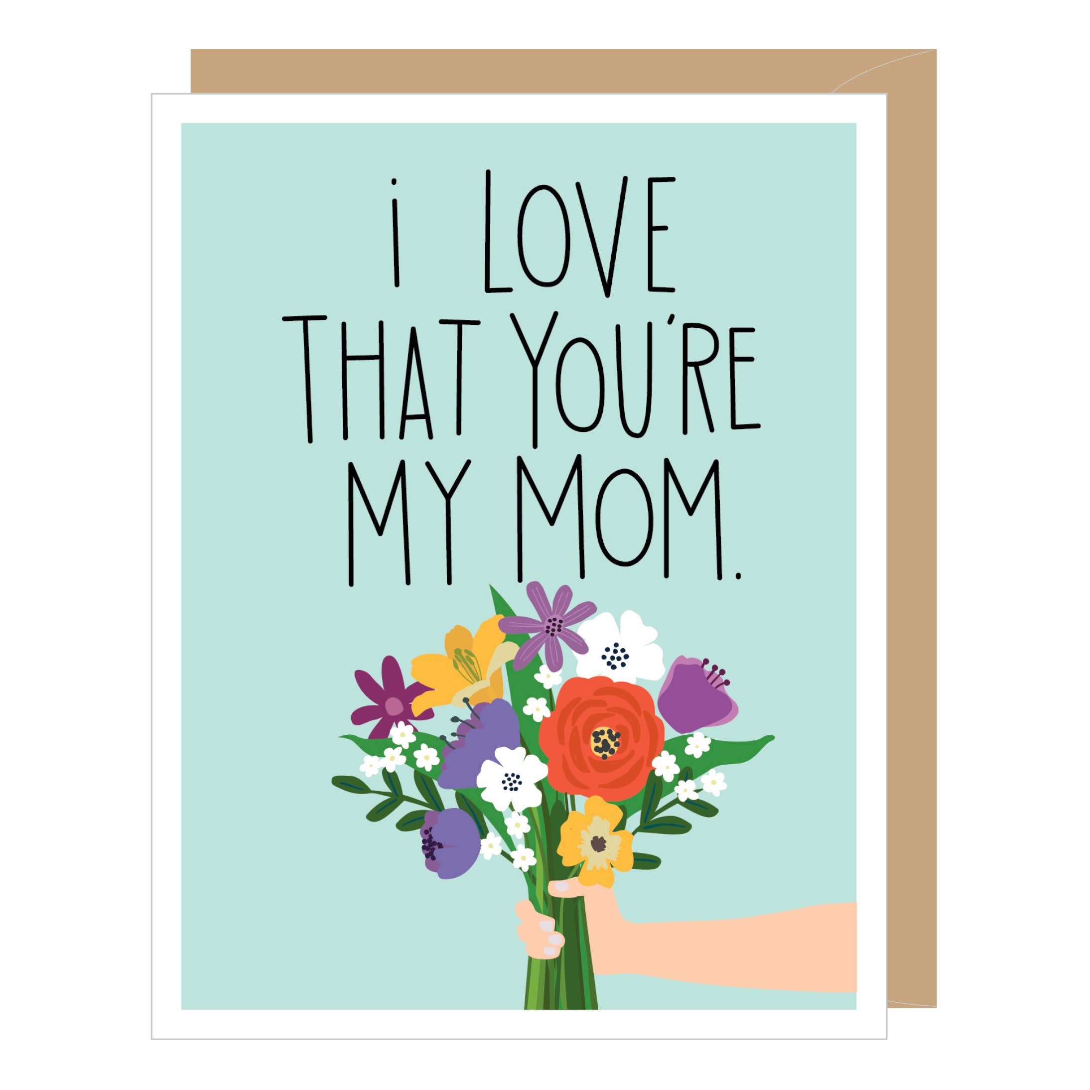 Floral Bouquet Mother's Day Card