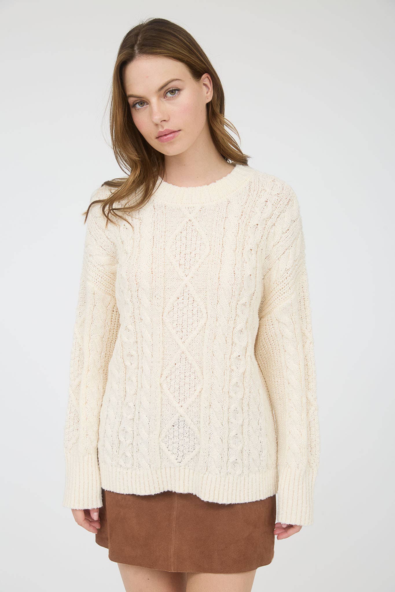 Cozy Cableknit Sweater