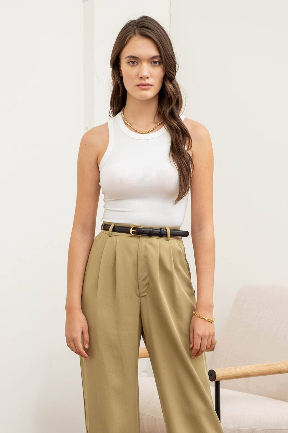 Washed Seamless Crop Top