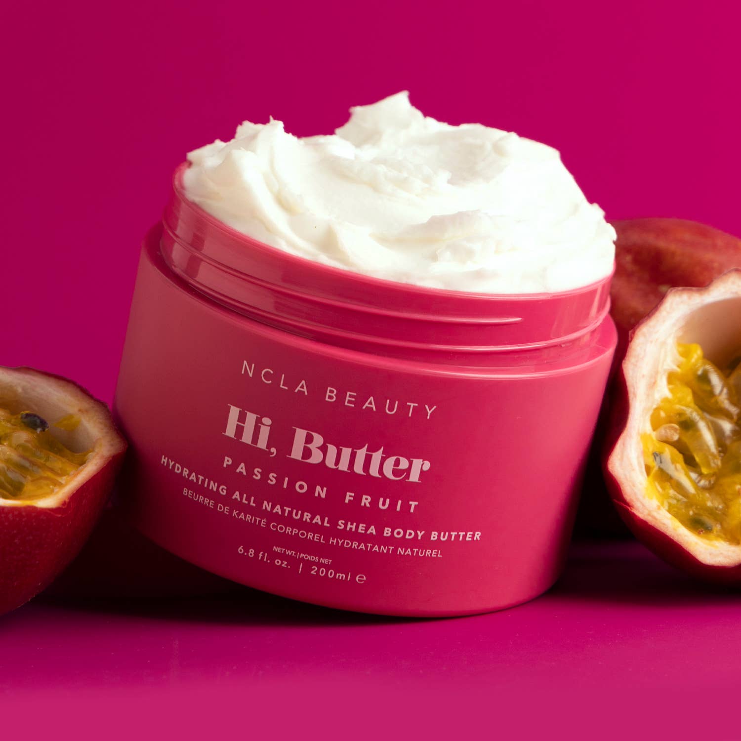 NCLA Beauty Hi, Butter All Natural Passion Fruit Shea Body Butter