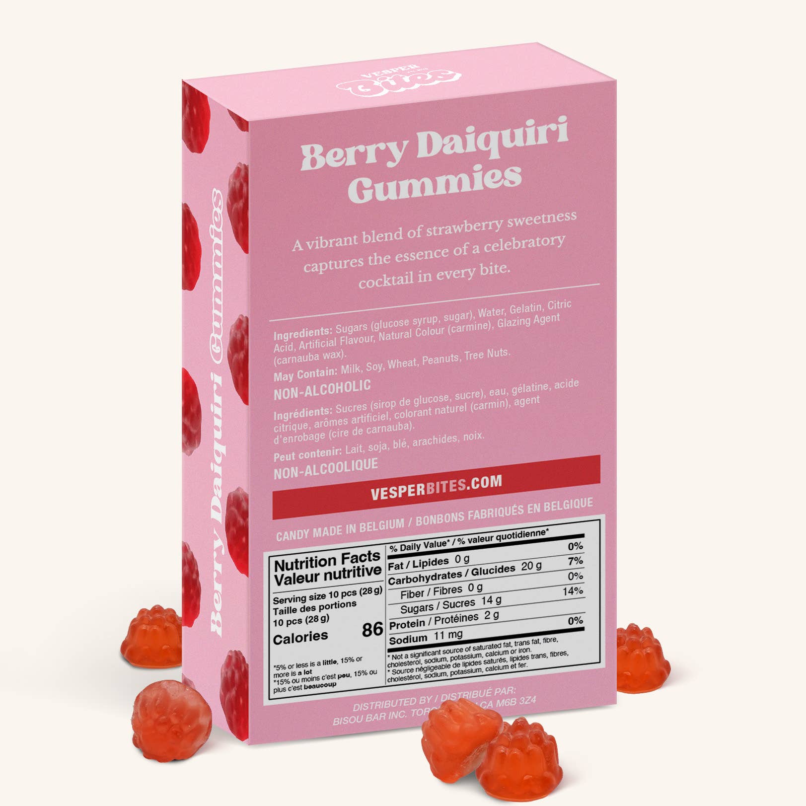 Berry Daiquiri Inspired Gummies