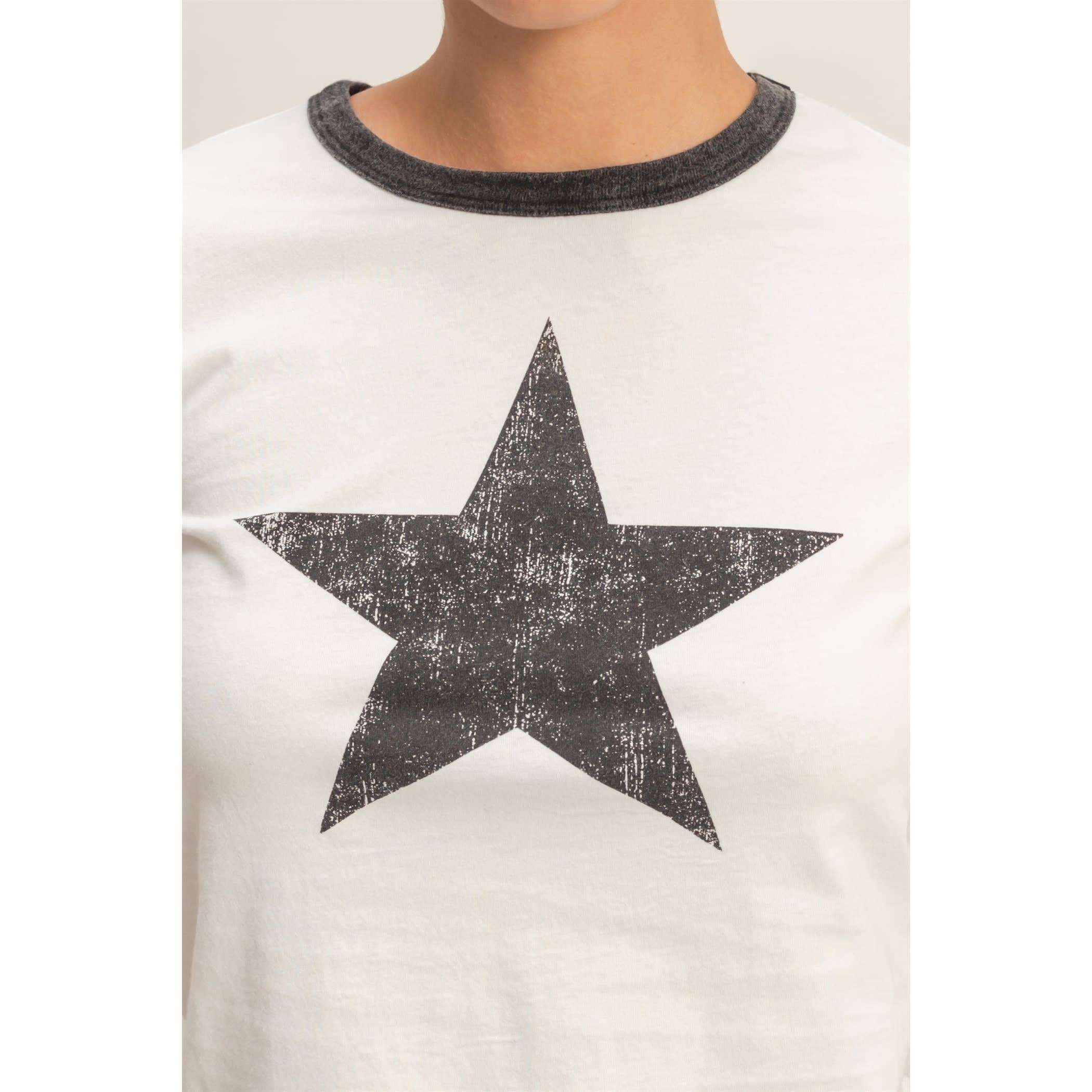 Star Crew Neck T-Shirt