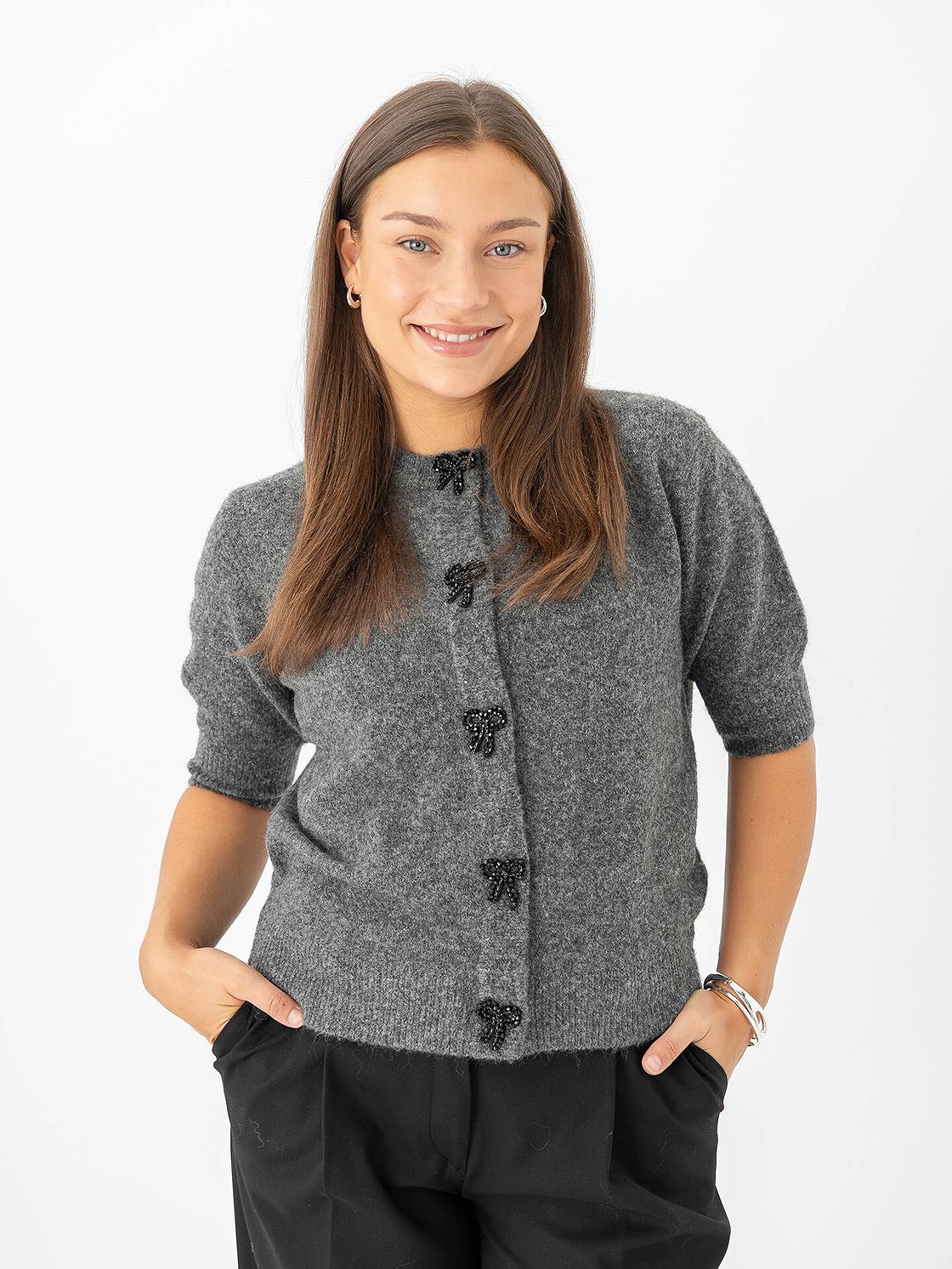 b. young Byomea Deco Cardigan