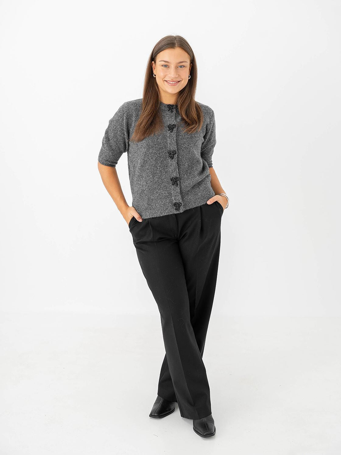 b. young Byomea Deco Cardigan