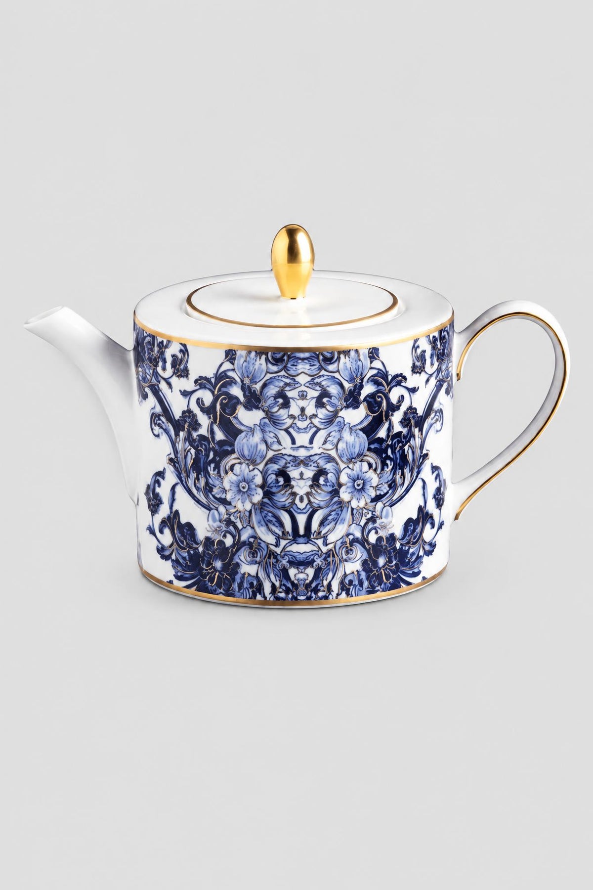 Roberto Cavalli Blue Flower Teapot