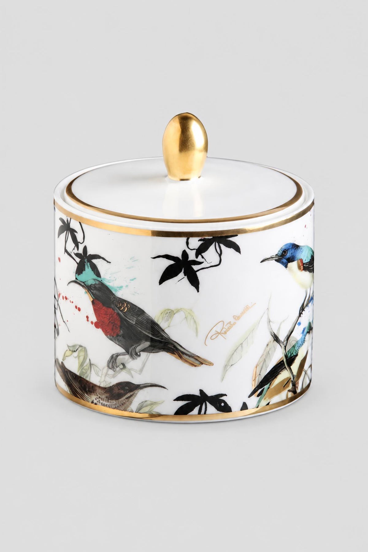 Garden Birds Sugar Pot