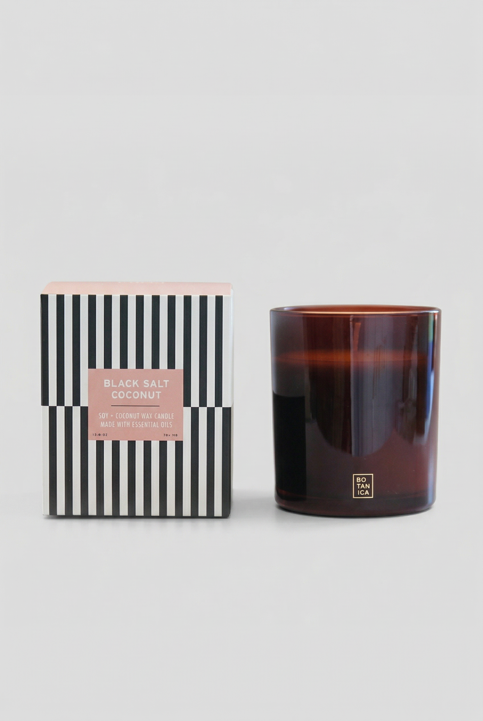 Black Salt + Coconut Candle