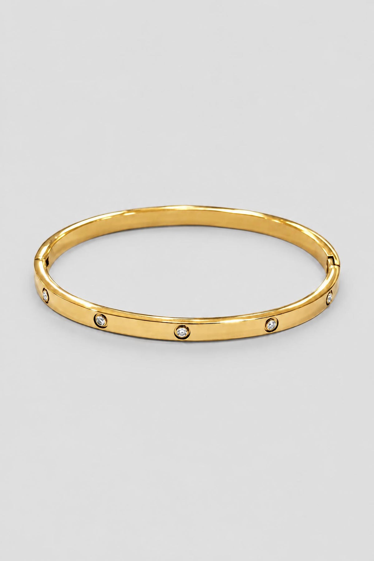Round Diamond Accent Bracelet