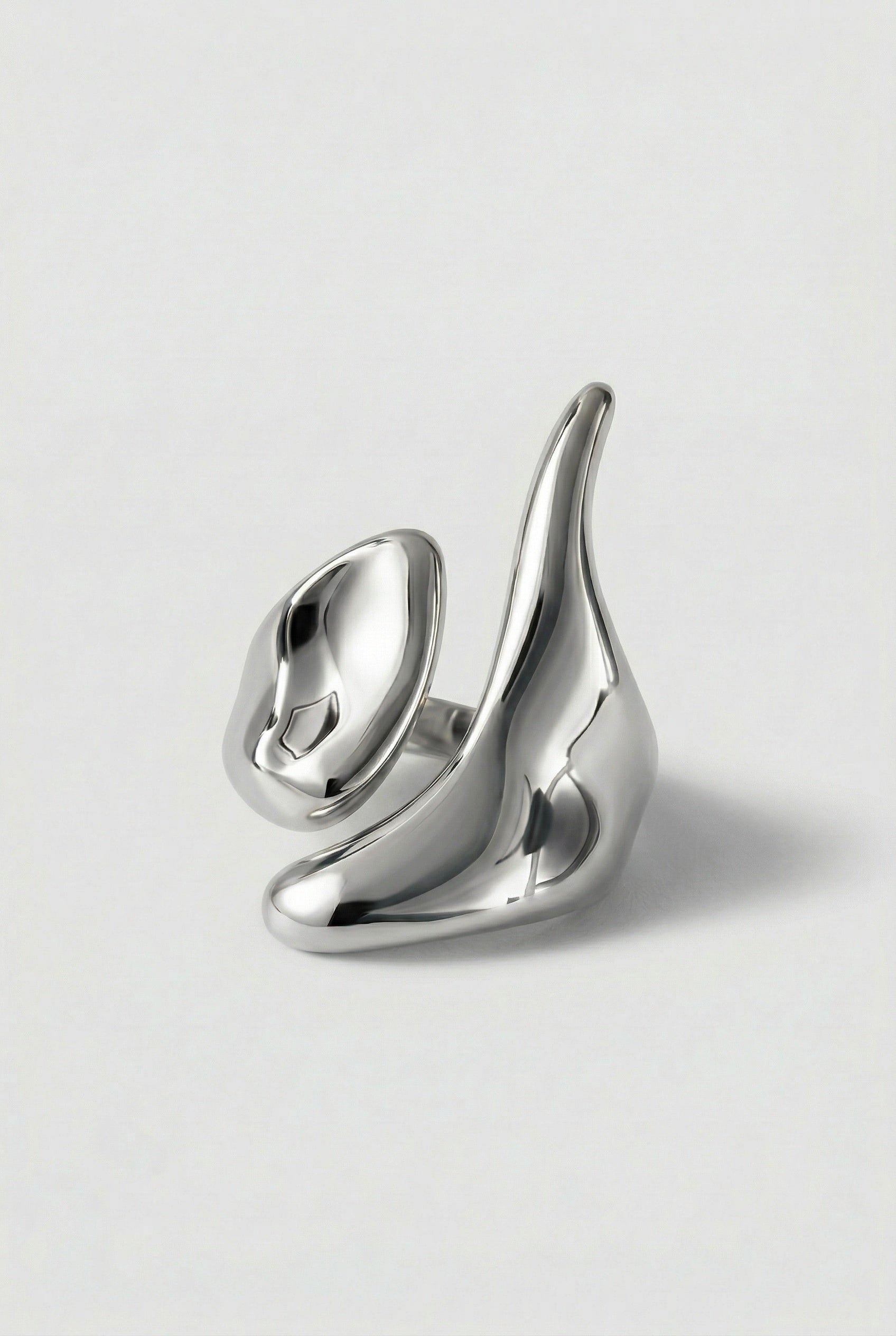 Sculpted Wave Ring