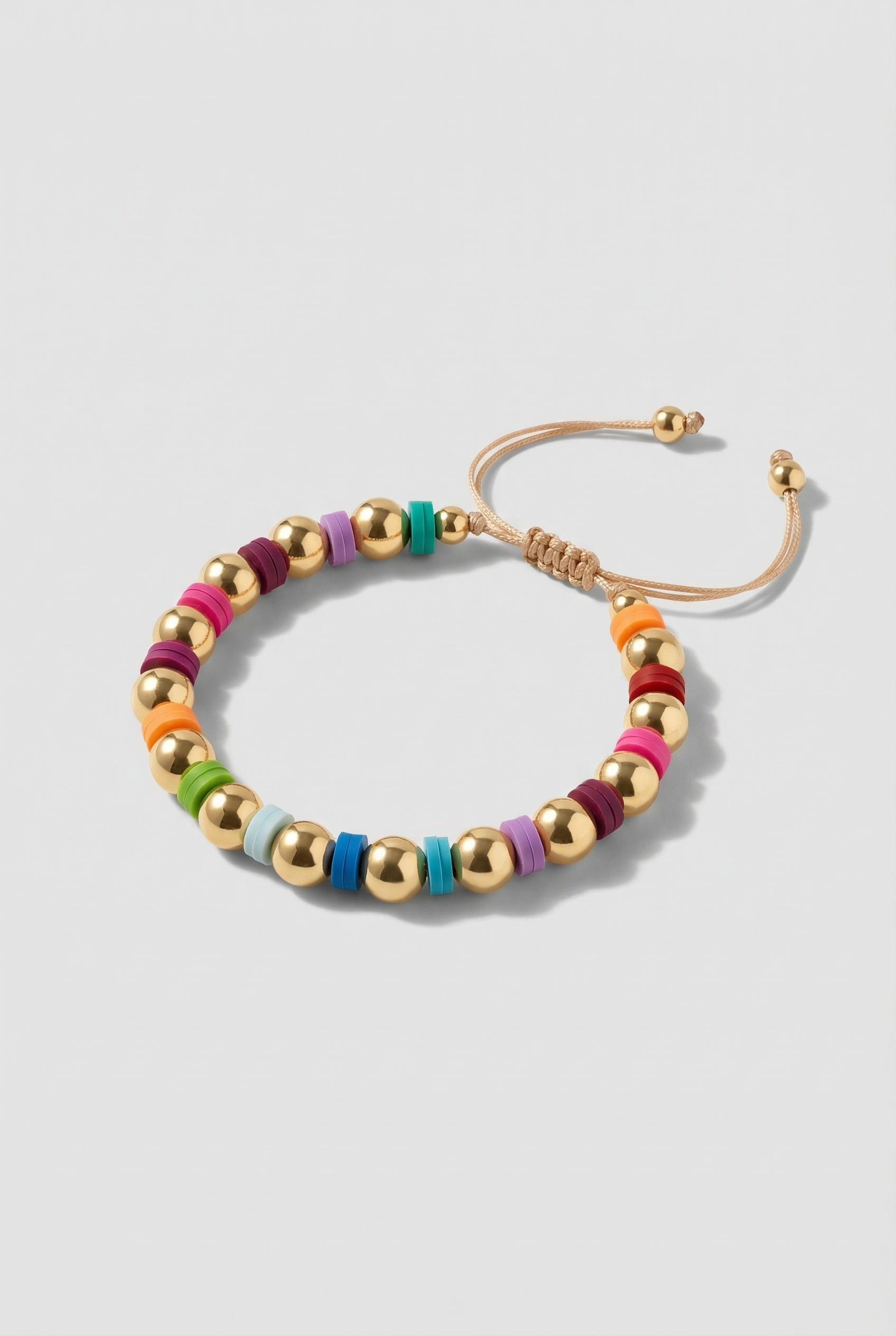 Rainbow Beaded Bracelet