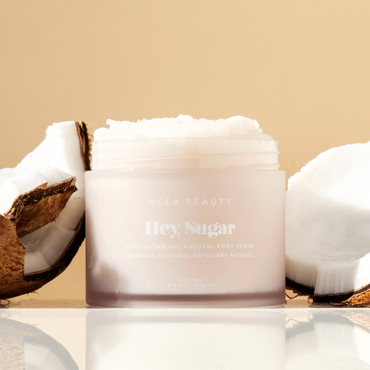 NCLA Beauty Hey, Sugar All Natural Coconut Vanilla Body Scrub