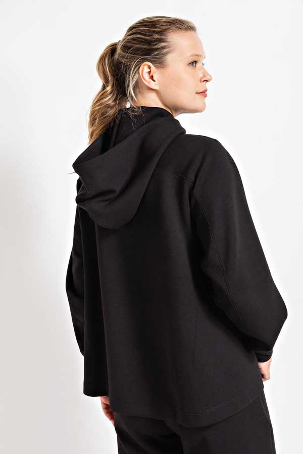 Zip Up Hoodie Jacket olive front | MILK MONEY milkmoney.co | cute jackets for women. cute coats. cool jackets for women. stylish jackets for women. trendy jackets for women. trendy womens coats.