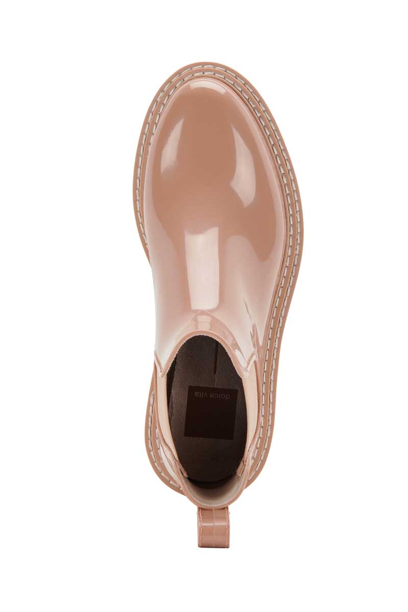Dolce Vita Stormy H2O Waterproof Chelsea Boot ROSE PATENT STELLA top | MILK MONEY milkmoney.co | cute shoes for women. ladies shoes. nice shoes for women. ladies shoes online. ladies footwear. womens shoes and boots. pretty shoes for women. beautiful shoes for women.