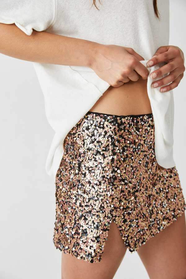Free People Annalise Sequin Mini Skirt side | MILK MONEY milkmoney.co | free people clothing. boho chic clothing. boho fashion. boho fashion. boho clothing online. bohemian fashion. boho clothing brands. bohemian clothing brands. free spirit clothing. freedom clothing. bohemian chic clothing. bohem clothing. free people women's clothing. cute boho clothing. womens boho clothing.