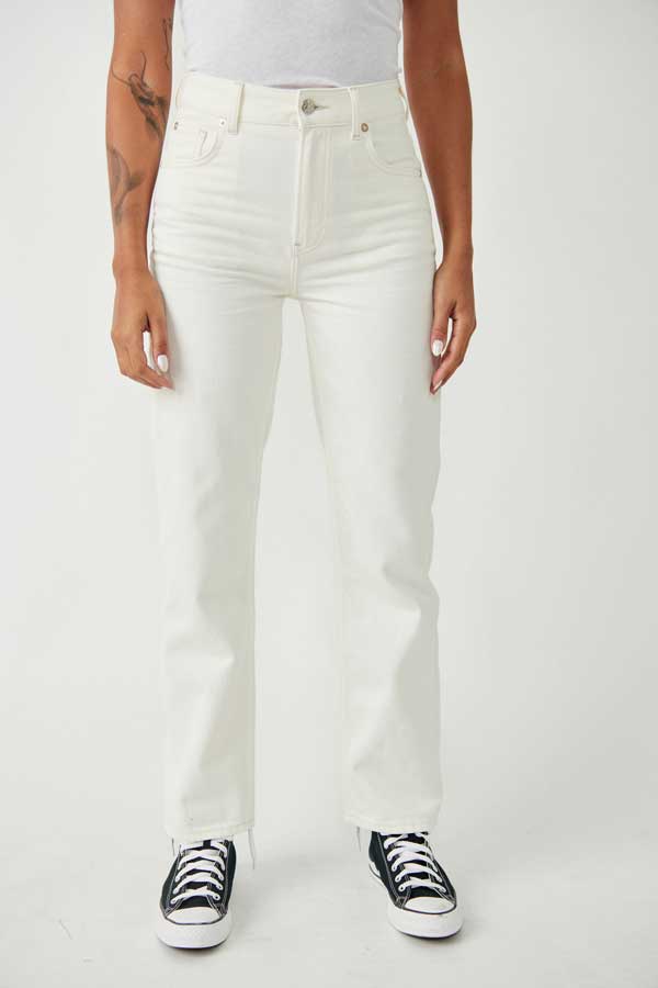 Free People Pacifica Straight-Leg Jeans