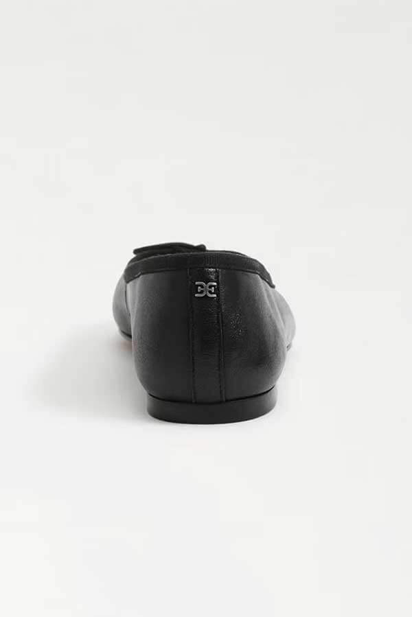 Sam Edelman Felicia Luxe Ballet Flat soft black back | MILK MONEY milkmoney.co | cute shoes for women. ladies shoes. nice shoes for women. footwear for women. ladies shoes online. ladies footwear. womens shoes and boots. pretty shoes for women. beautiful shoes for women.