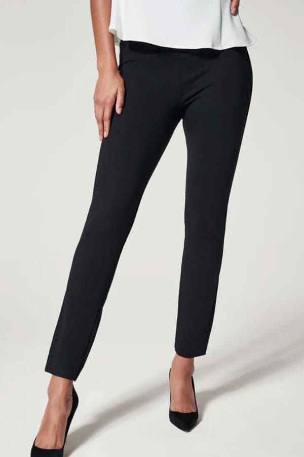 SPANX The Perfect Pant Ankle Backseam Skinny in Classic Black