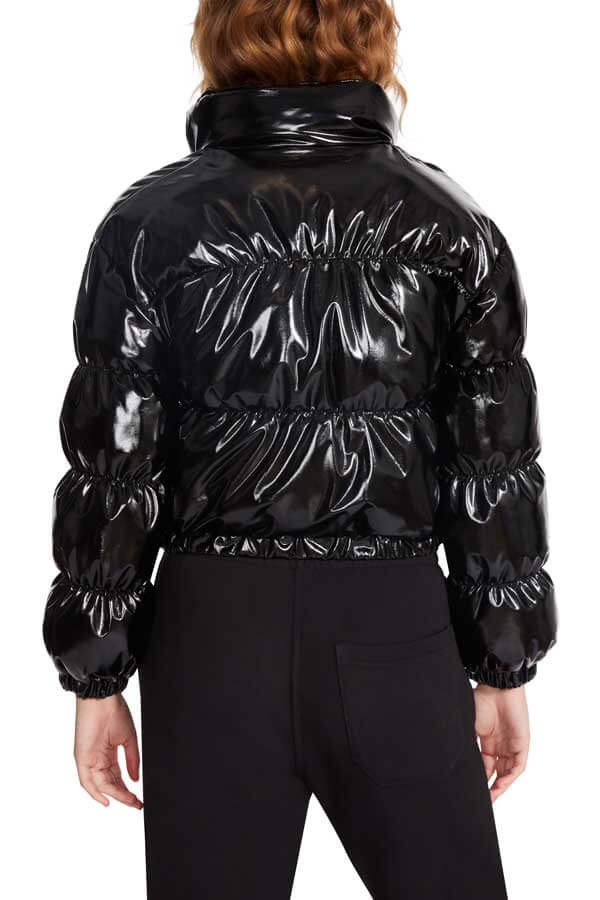 Steve Madden Eden Jacket black back | MILK MONEY milkmoney.co | cute jackets for women. cute coats. cool jackets for women. stylish jackets for women. trendy jackets for women. trendy womens coats.