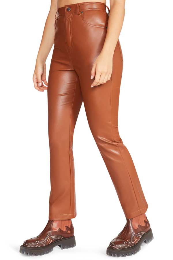 Steve Madden Josie Pant brown | MILK MONEY milkmoney.co | cute clothes for women. womens online clothing. trendy online clothing stores. womens casual clothing online. trendy clothes online. trendy women's clothing online. ladies online clothing stores. trendy women's clothing stores. cute female clothes.