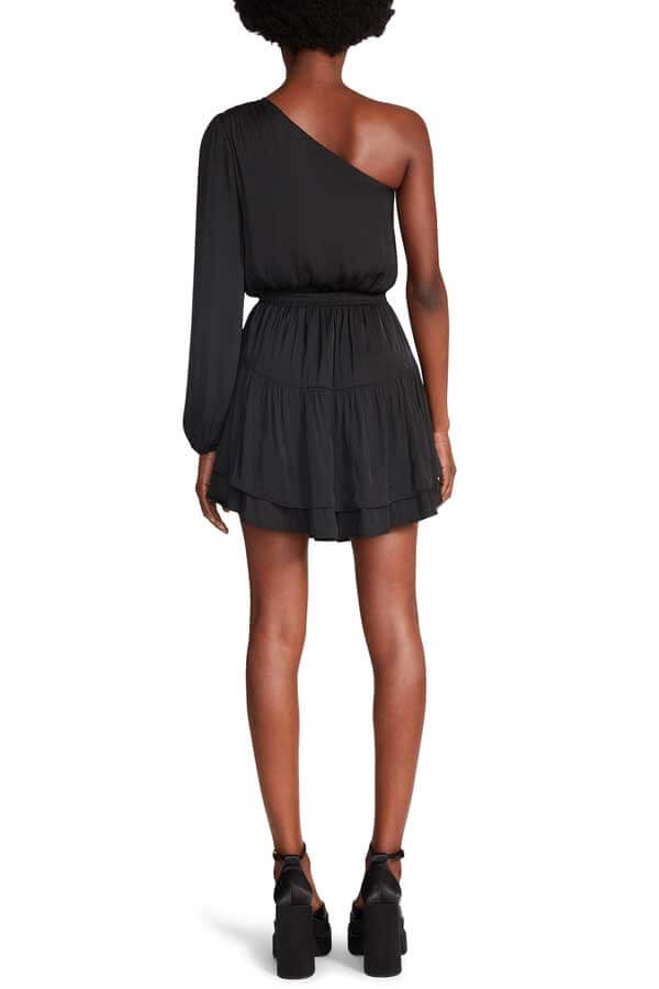 Steve Madden Zinnia Dress black back | MILK MONEY milkmoney.co | cute clothes for women. womens online clothing. trendy online clothing stores. womens casual clothing online. trendy clothes online. trendy women's clothing online. ladies online clothing stores. trendy women's clothing stores. cute female clothes.