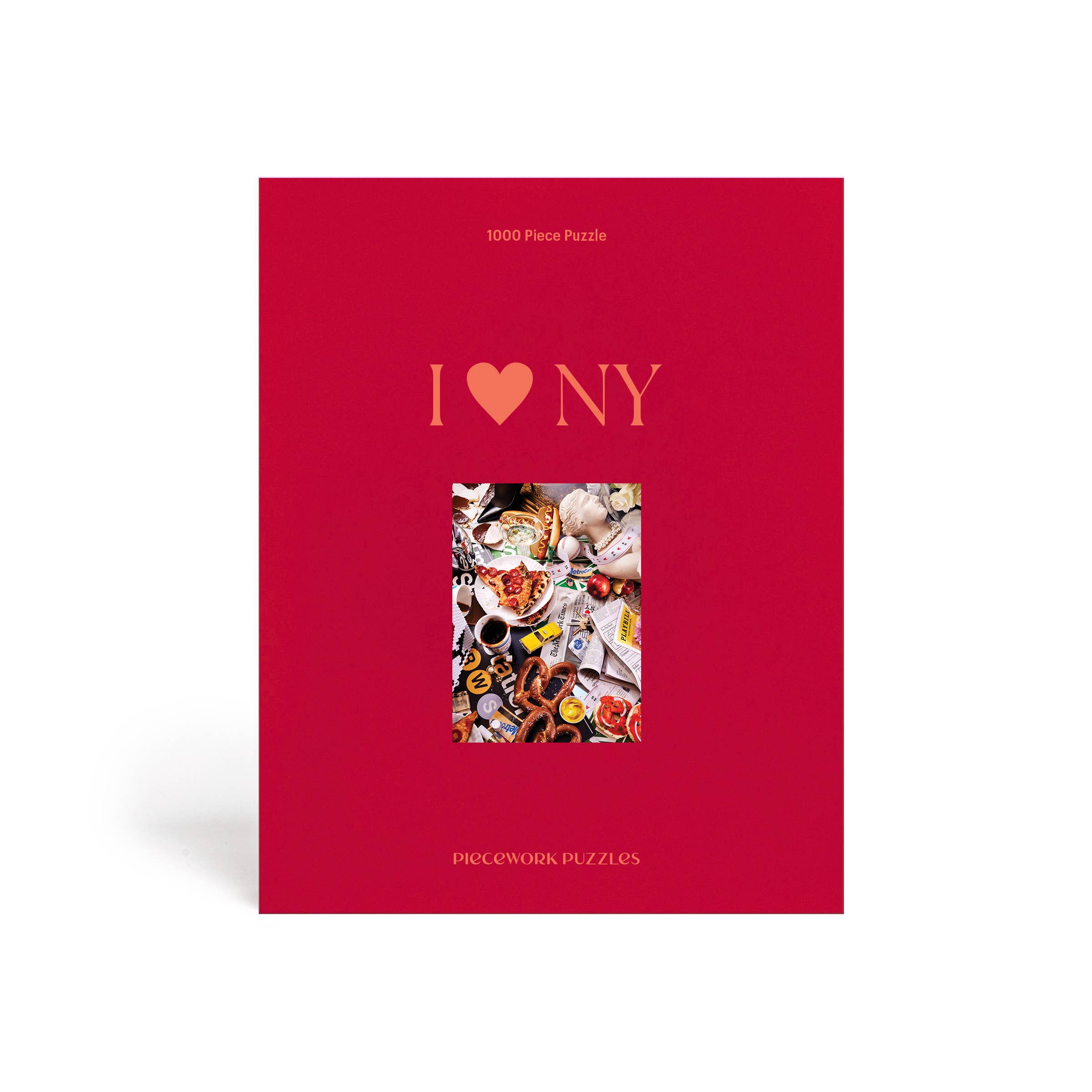 Piecework Puzzle I Love NY Jigsaw Puzzle front