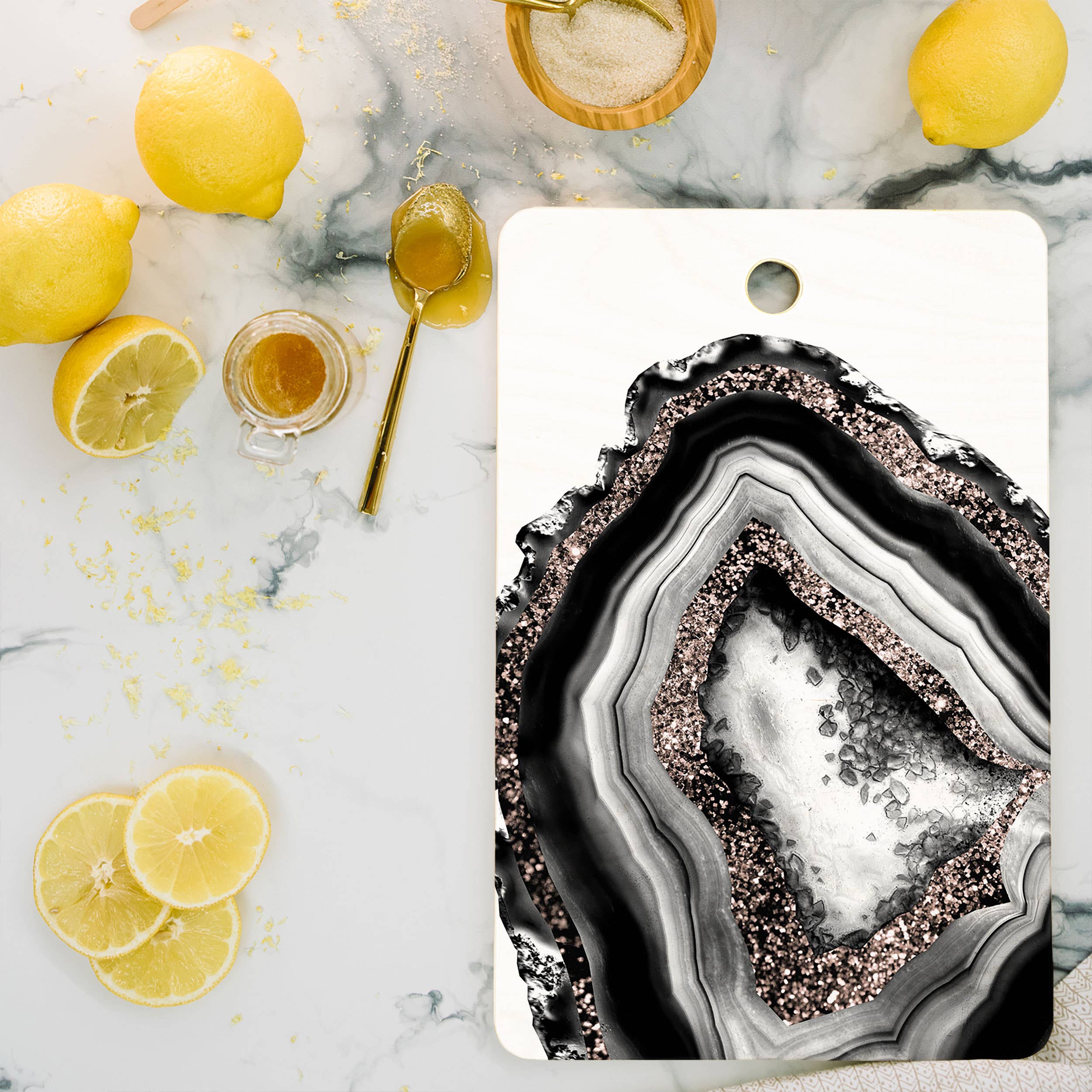 Agate Glam Cutting Board
