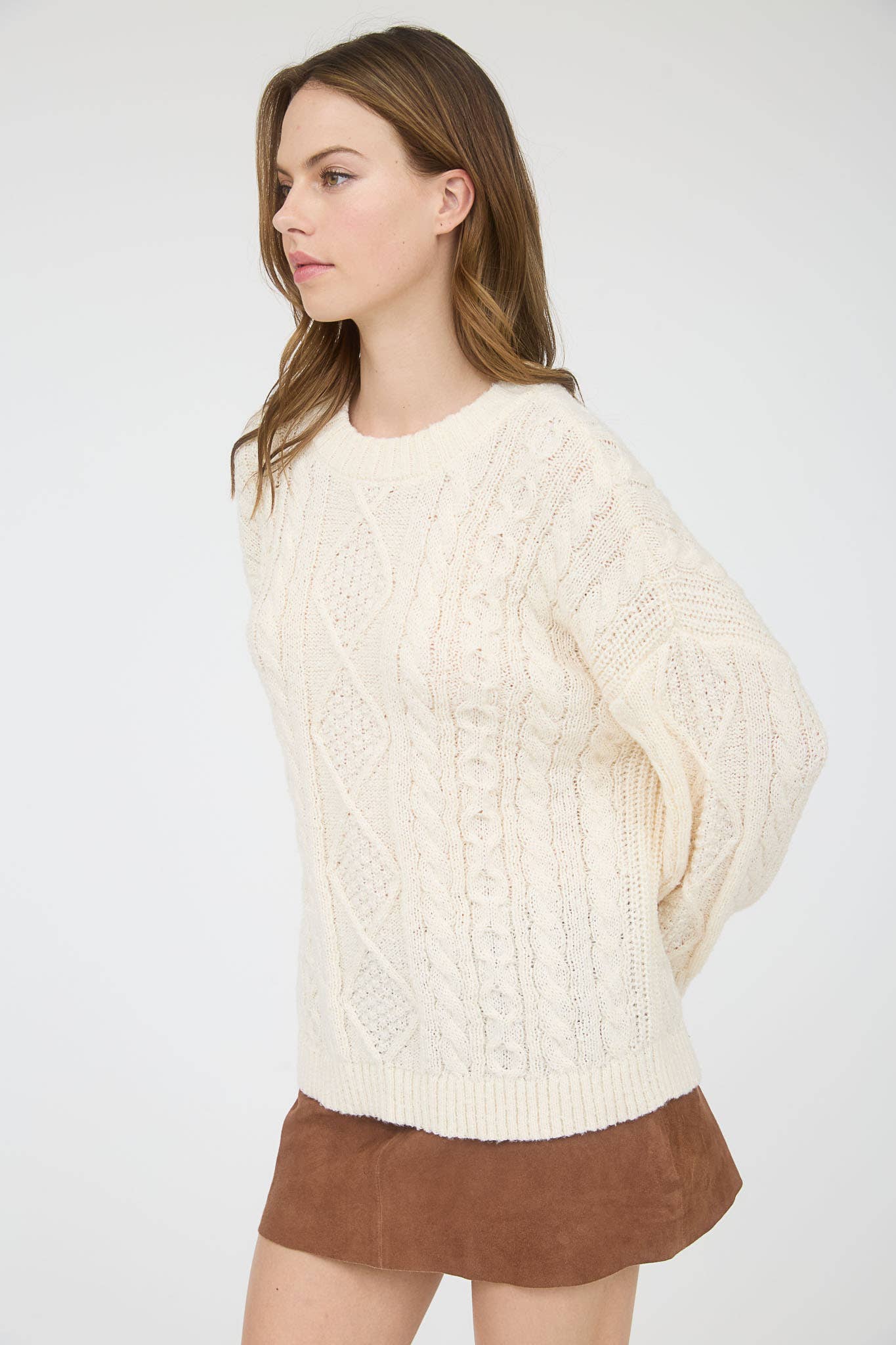 Cozy Cableknit Sweater