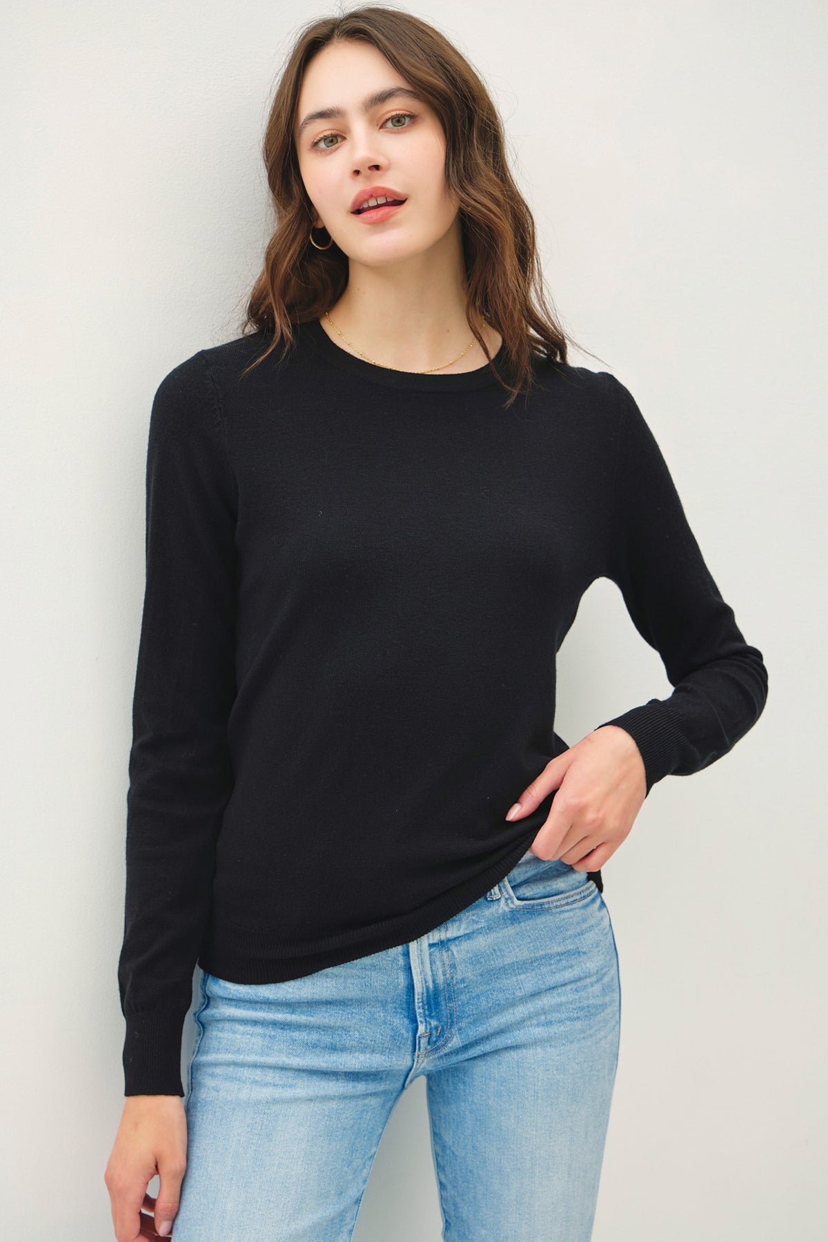 Crew Neck Longsleeve Sweater