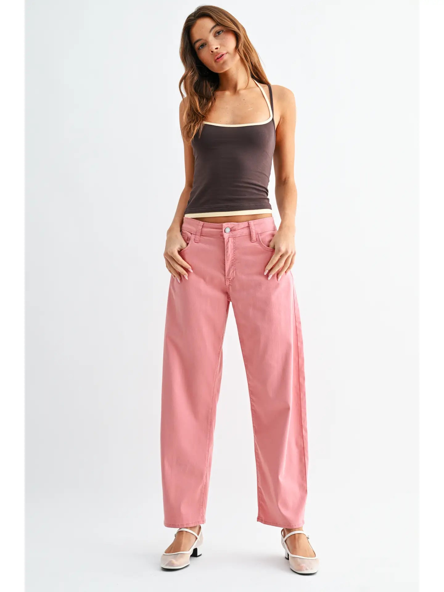 JBD Stretch Twill Comfort Barrel Jean