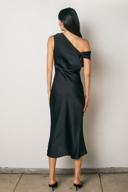 Dress w/ Gold Shoulder Detail