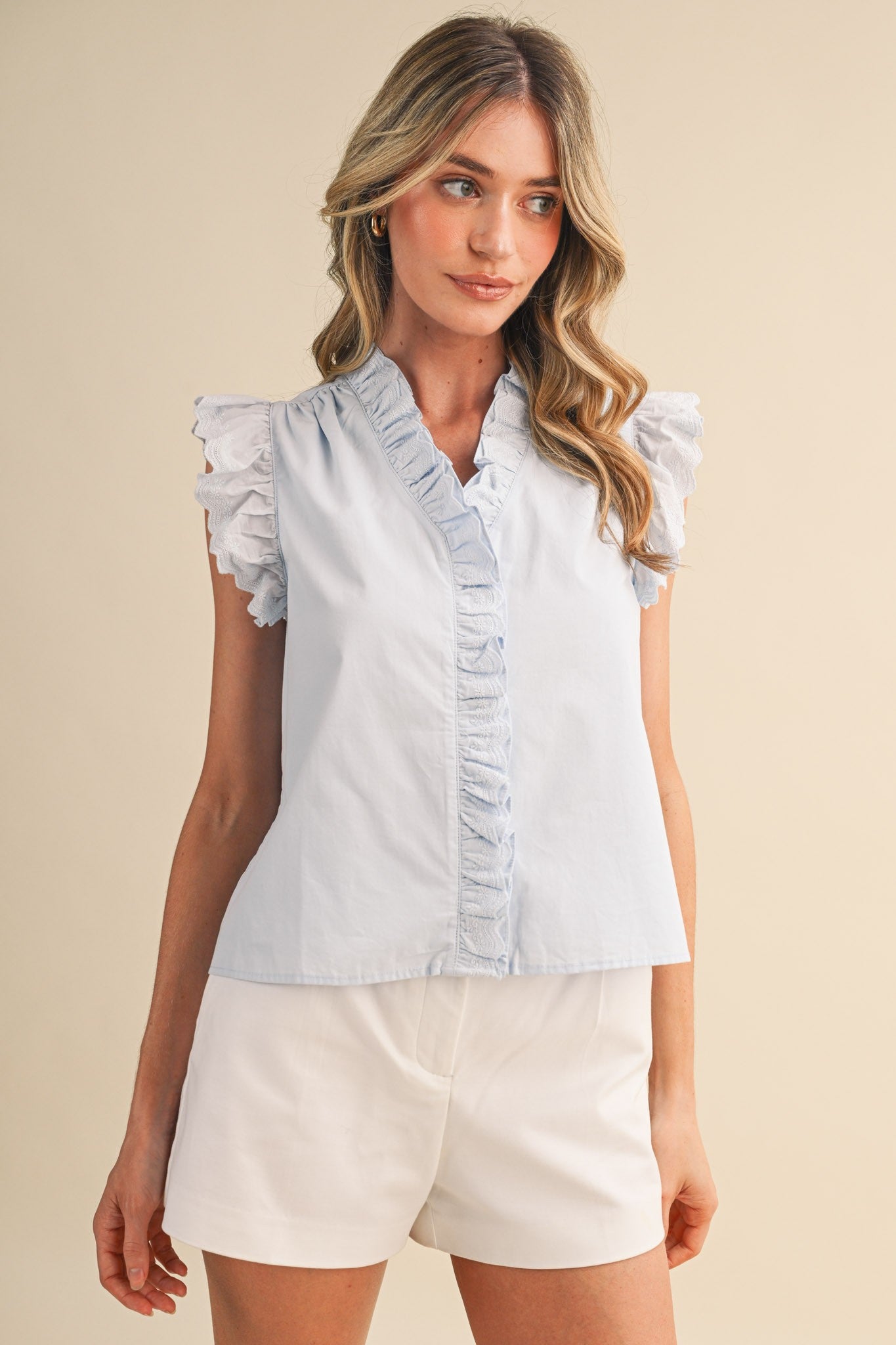 Ruffle Blouse