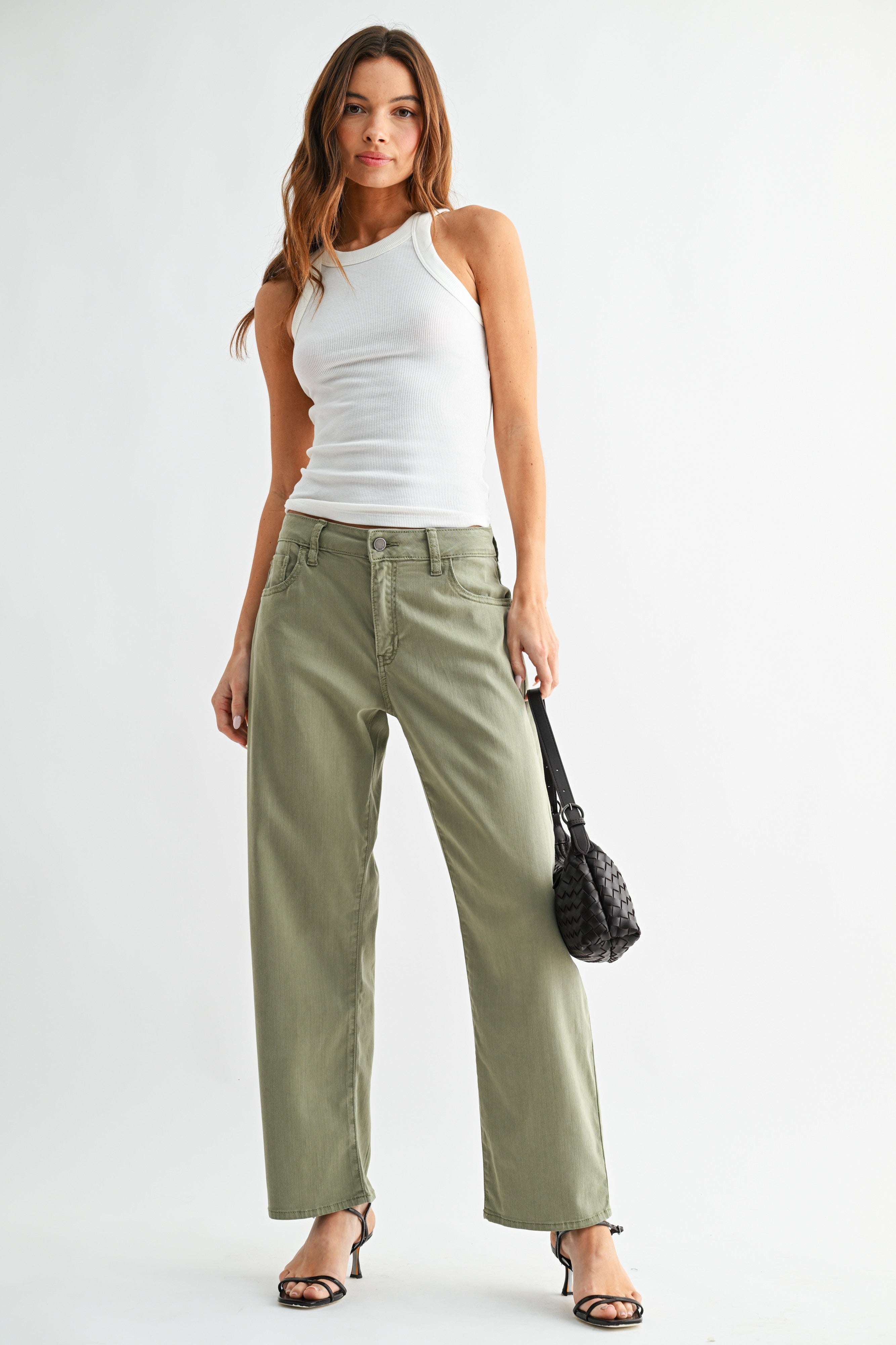 JBD Stretch Twill Comfort Barrel Jean