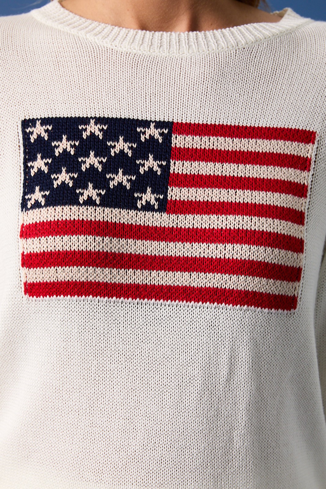 American Flag Sweater
