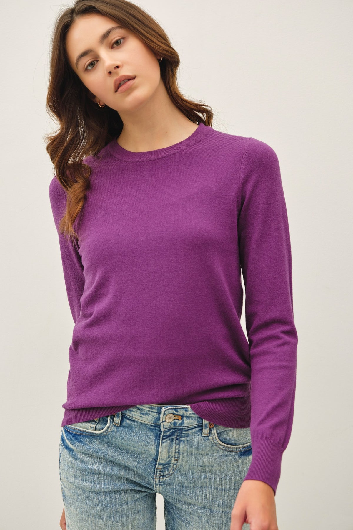 Crew Neck Longsleeve Sweater
