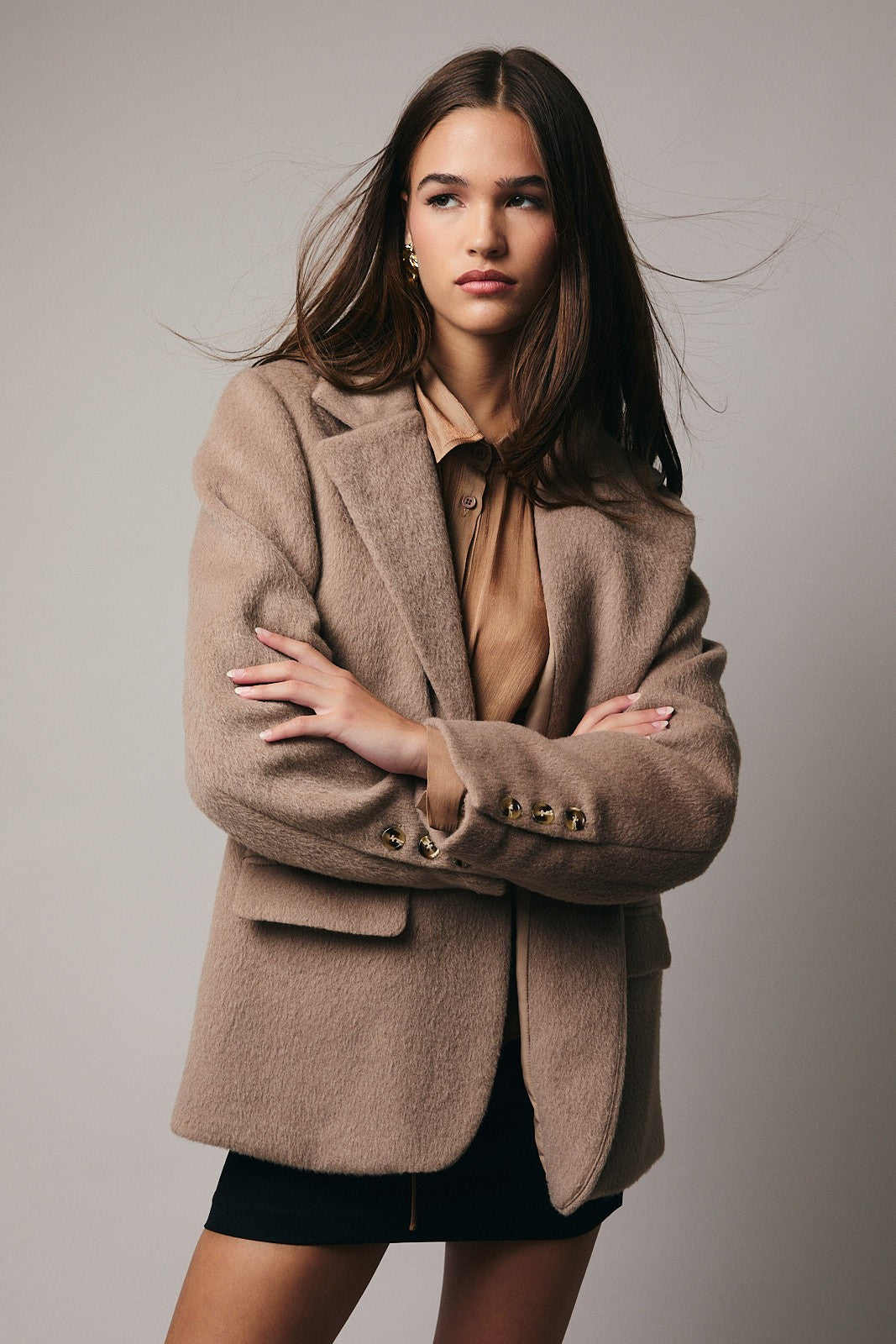 Soft Tailored Oversized Blazer