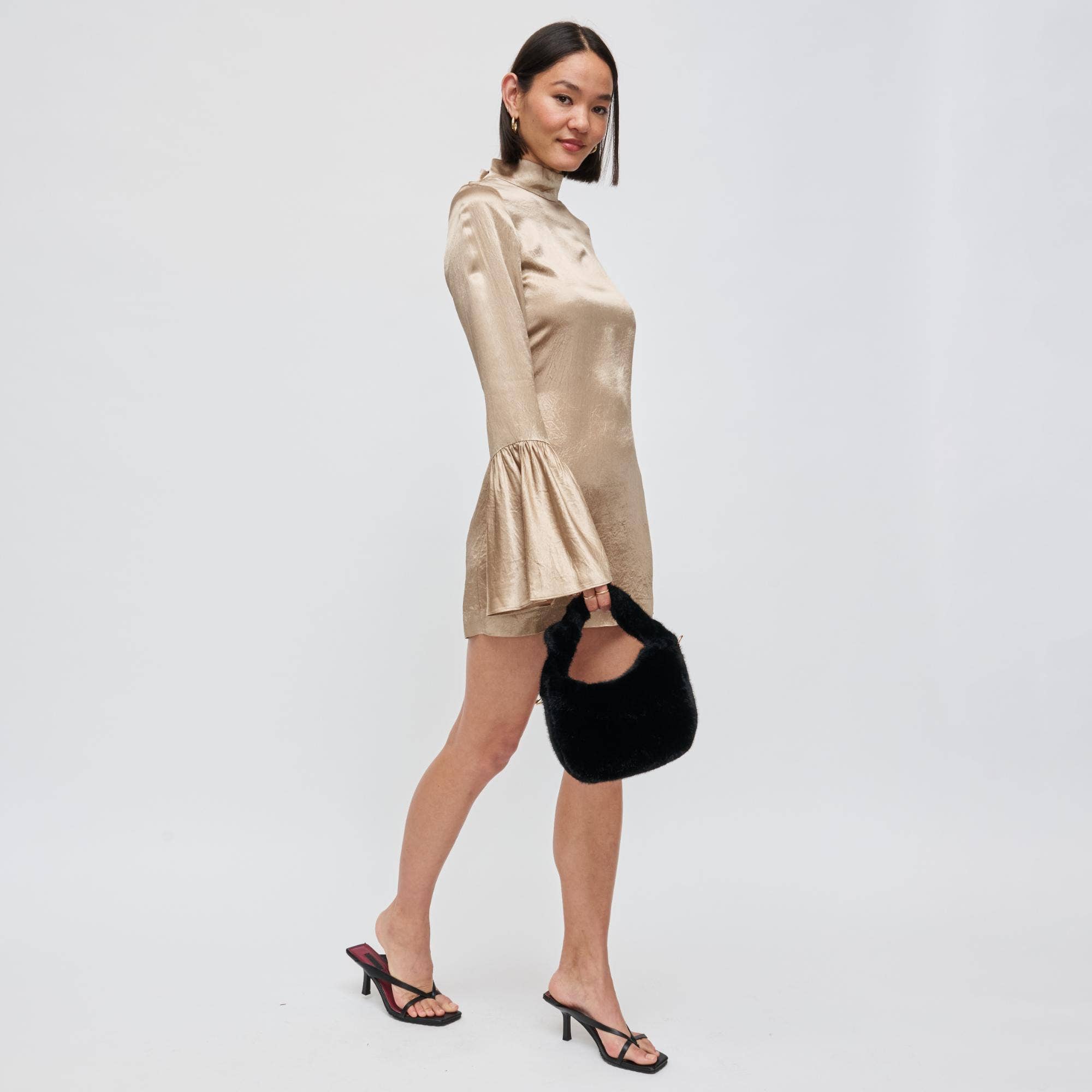 Monica Faux Fur Crossbody